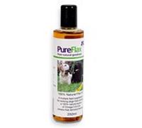 Pureflax - 100% Pure Cold Pressed Flax Oil for Dogs x 250 Ml