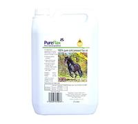 Pureflax - 100% Pure Cold Pressed Flax Oil for Horses x Size: 5 Lt