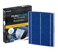 PureFlow HEPA Cabin Air Filter PC4684HX | Fits 2012-17 Hyundai Accent, 2005-15 Tucson, 2012-17 Veloster, 2010-16 Genesis Coupe, 2006-17 Kia Rio, 2010-13 Forte, 2006-11 Rio5, 2005-16 Sportage