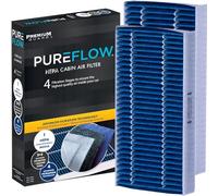 PureFlow HEPA Cabin Air Filter PC5439HX | Fits 2006 Acura CSX, 1997-05 EL, 2002-06 RSX, 2001-05 Honda Civic, 2002-06 CR-V, 2003-11 Element (Set of 2)