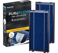 PureFlow HEPA Cabin Air Filter PC6072HX | Fits 2007-18 BMW X5, 2008-18 X6(Set of 2)