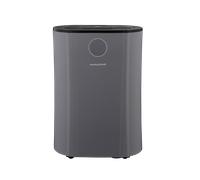 Morphy Richards PureFresh Dehumidifier, Rooms up to 24m2, Grey | 12/L Day, Laundry Mode, Extra Long Cord, HEPA Carbon Filter, Low Noise, Touch Control, Smart Function, Defrost, Air Purifier