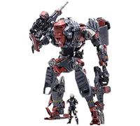 PUREFUN TopBau 1/25 28 cm Mech Action Figures with 7.5 cm Soldiers, Joytoy Purge 01 Combination Warfare Mecha (Removable Armour), Soldier Action Figure Model Toy, IOPC1116T3I289FT