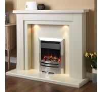 PureGlow Grace Illusion Inset Electric Fire