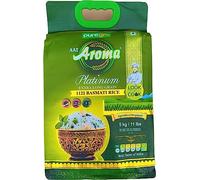 Puregro Basmati Rice 5kg | Platinum Extra Long Grain Basmati | Aroma | 1121 Basmati | Real Taste of Basmati | Premium Quality.