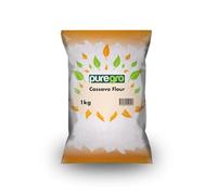 Puregro Cassava Flour 1kg (PACK OF 1) | Manioc Flour | Yuca Flour | Good Source of Vitamins | Premium Quality.