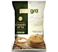 Puregro CHAKKI ATTA 10Kg | 100% Whole Wheat Traditional Indian Flour | Make Rotis & Chappatis.