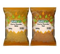Puregro Curry Powder Set 300g | EACH ONE | Mild and Hot Madras Curry Powder | Ultimate Curry Combo | Premium Quality.