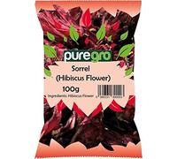 Puregro Dry Sorrel (Hibiscus Flower / Flor De Jamaica) - 100g