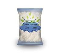 Puregro Garlic Powder 220g (7.7oz) | PACK OF 1 | Fine Garlic Powder | Made from Premium Quality Dried Garlic | Ajo en Polvo.