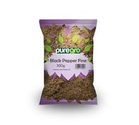 Puregro Ground Black Pepper 300g | PACK OF 1 | Fine Black Pepper | Premium Quality | Kali Mirch | Kala Mary |100% Natural | Pepper Corn | Black Pepper Powder.
