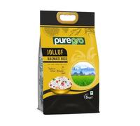 Puregro Jollof Basmati Rice 5kg | Premium Long Grain Rice for Authentic West African Jollof | Non-Sticky, Fragrant & Fluffy Texture | Easy to Cook | Perfect for Parties