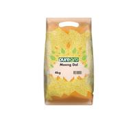 Puregro Moong Dal 4kg | Split Yellow Lentils | Ideal for Dal, Curries and Traditional Recipes | Suitable for Everyday Cooking and Home Meals | Bulk Pack