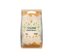 Puregro Peeled Beans 4kg | Ready to Cook Peeled Beans | Ideal for Traditional African Recipes | Suitable for Everyday Cooking and Home Meals | Bulk Pack