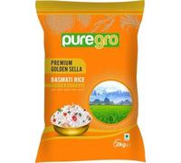 Puregro Premium Golden Sella Basmati Rice 2kg
