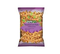 Puregro Roasted Corn Nuts Chilli & Lemon Flavour 750 grams | Pack of 1 | Premium Quality Spanish Crunchy Savoury Snack | Ready to Eat | Chilli & Lemon Flavour | Vegan Plant Based Snack