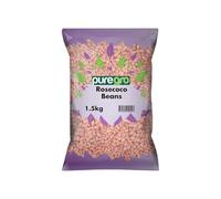 Puregro Rosecoco Beans 1.5kg | Whole Rosecoco Beans | Ideal for Soups, Stews and Traditional Recipes | Suitable for Everyday Cooking and Home Meals | Pantry Staple