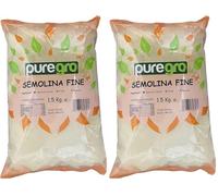 Puregro Semolina Fine 1.5kg (Pack of 2)