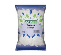 Puregro Tapioca Starch | Premium Quality | Smooth and Fine Texture | Ideal for Cooking, Baking and Thickening | Tapioca Flour | Pack of 1 | Weight 1kg