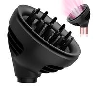PUREGUST PUREGUST Wave Curl Diffuser Attachment for Dyson Airwrap HS01 HS05 for Air Wrap Id HS08, Two Airflow Dome Diffuse Modes, Hair Diffuser to Dry Hair Quickly and Enhance Curl