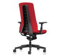 PUREis3 PU113 Swivel Chair Upholstered Back Interchair