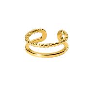 Purelei 24071-Ring-Mau-Adjustable-Gold-S-M