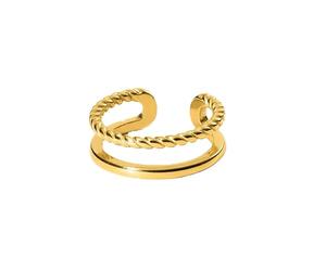 Purelei 24071-Ring-Mau-Adjustable-Gold-S-M