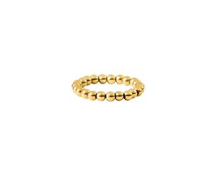 Purelei Anxiety Men's Fidget Ring Simple Stainless Steel Ring 18K Gold Plated Discreet Design with Eye-Catching Surface Sizes 50-60 Stylish Men's Jewellery, S/M, Stainless Steel, no gem