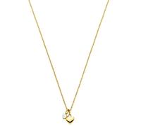 Purelei® Brave Necklace (gold) - 18K Gold plated stainless steel jewelry - Waterproof chain with heart pendant - 20 to 22 inch adjustable length - Fashion jewelry for your individual look