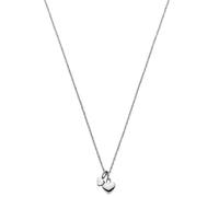 Purelei® Brave Necklace (silver) - Stainless steel jewelry - Waterproof chain with heart pendant - 20 to 22 inch adjustable length - Fashion jewelry for your individual look