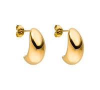 PURELEI® Drop Earrings (gold) - 18K Gold plated stainless steel jewelry - Water-resistant earrings for women - 0.79 inch diameter - Fashion jewelry for your individual look
