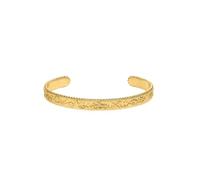 Purelei Vintage Love Bracelet - Waterproof & Adjustable | Textured Bracelet with Aloha Pattern Made of Stainless Steel & 14K / 18K Gold Plated | Statement Piece with Vintage Charm