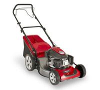 PureLifestyleWonders Petrol Lawn Mower Sp53 51Cm Cutting Width Powerful Engine Self-Propelled
