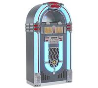 Pureline 128V Retro Bluetooth CD & Vinyl XL Jukebox (Grey)