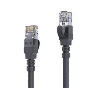 PureLink CAT6 A S-FTP Patch Cable - RJ45 Network Cable Ethernet Cable (10,100,1000,10000 MB/s), halogen-free Black 25.0m