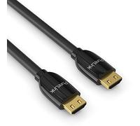 PureLink certified premium HDMI cable ProSpeed with Ethernet and 18Gbps bandwidth (4K, 3D ARC 2.0), including designer plug, EMI shielding and Secure Lock System™