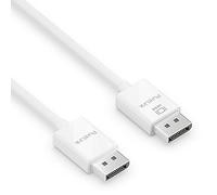 PureLink DisplayPort 1.3 Cable, 4K Ultra HD 60Hz, 21.6 GB/s Bandwidth, Gold-Plated Connectors, 2.00 m, White