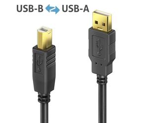 Purelink DS2000-100 Premium Active USB v2.0 USB-A / USB-B cable - 10.00m