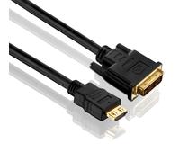 PureLink PureInstall Series Certified HDMI to DVI Cable with 24-Carat Gold-Plate