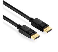 PureLink PureInstall Series DisplayPort Cable with 24-Carat Gold-Plated Precision Connectors VESA Standard. DisplayPort male to DisplayPort male. High-purity OFC copper conductor. Triple shielded 100 % tested for use in professional AV environments.