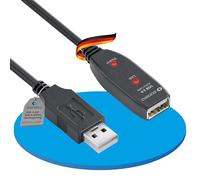 PureLink sonero USB 2.0 Aktive extension A-plug at A-Buchse,black - 10m