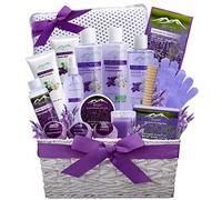 Purelis XL Lavender & Jasmine Bath Gift Basket for Women