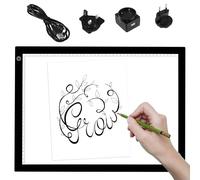 PURElite A3 LED Ultra Wafer Thin Light Box- with Adjustable Natural Daylight Effect, CFPL23 , Black