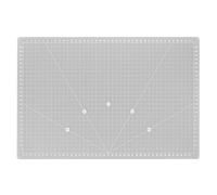 PURElite A3 Translucent Self-Healing Craft Cutting Mat 45 x 30cm, Light Box Compatible, cm Grid with Angle Markings, 3mm Thick Hobby Board for Sewing Quilting Fabric Model Making