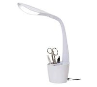 PURElite LED Hobby Table Light - Table Lamp & Desk Lamp, Flexible Neck, 4 Brightness Setting, Natural LED Daylight Bulbs for Reading, Needlework, Sewing, Crafting, Mains Operated