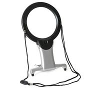 Purelite LED Illuminated Magnifier, Plastic, White, 2-in-1 Hands-Free & Hand Held