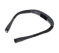 PURElite Rechargeable Neck Light - Flexible LED Book Light, Adjustable Hands Free Reading Lamp, Dimmable 3 Colour Bulbs for Reading, Needlework, Sewing, Crafting - Black