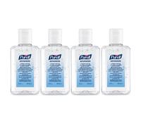 PURELL 100mL pack of 4 100ml PURELL Hand Sanitiser bottles