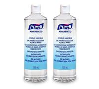 PURELL ADVANCED Hand Sanitiser 500mL flip-top 2 PACK | 2 x 500mL | qua