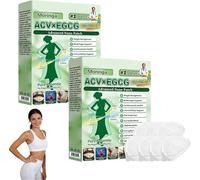 Purelora ACV x EGCG 10-in-1 Advanced Nano Microneedle Patch, Natural Metabalance Patch, Purelora Micro Needle Patch, Gentle Soothing, for All Body Types (2Pcs)